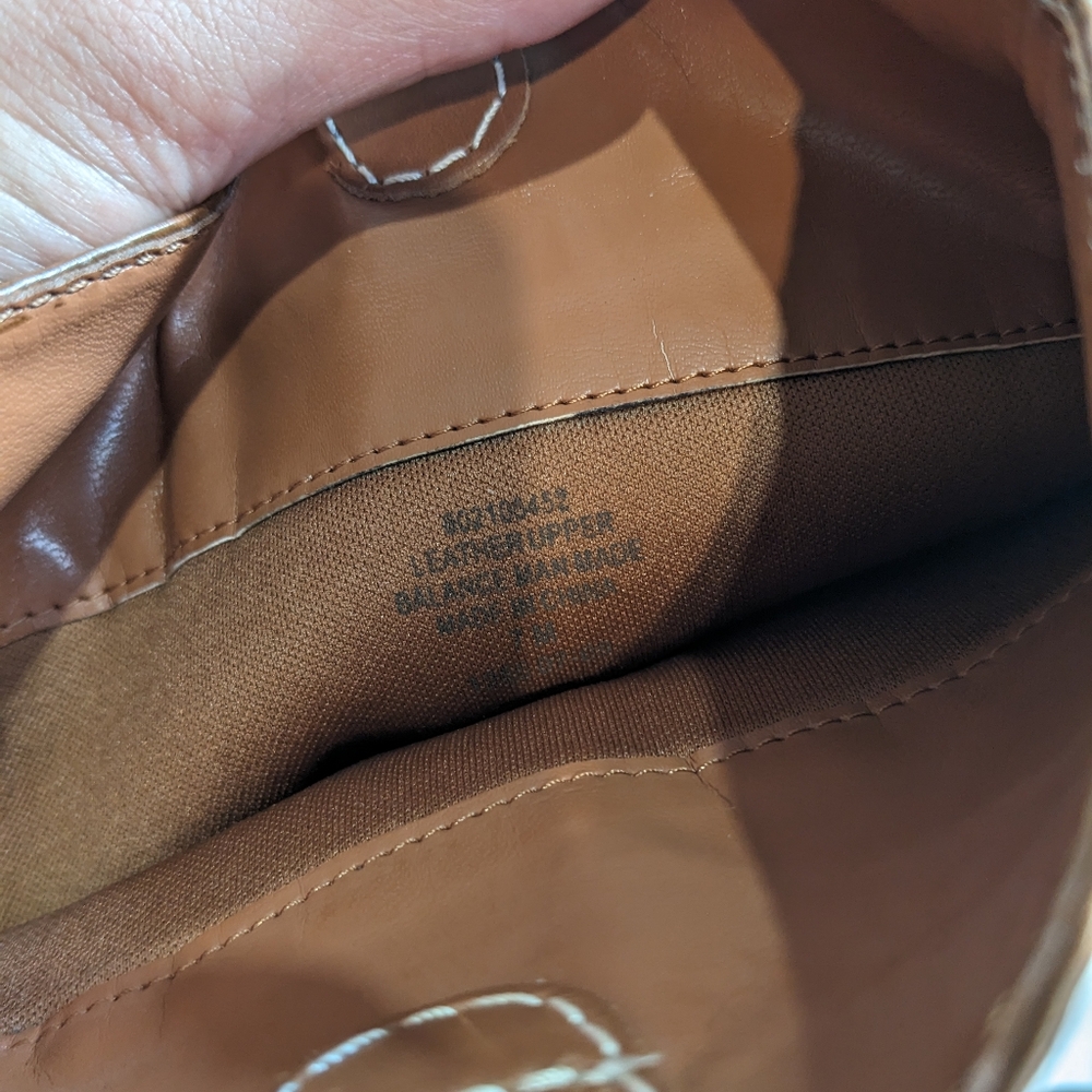 Lauren Ralph Lauren Heeled Tan Leather Boots with Buckle Size 7 - Picture 9 of 11